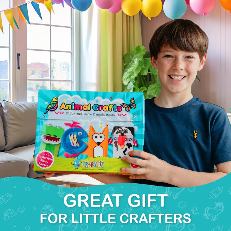 20 Crafts in a Box🎨Simple Paper Crafts for Kids✂