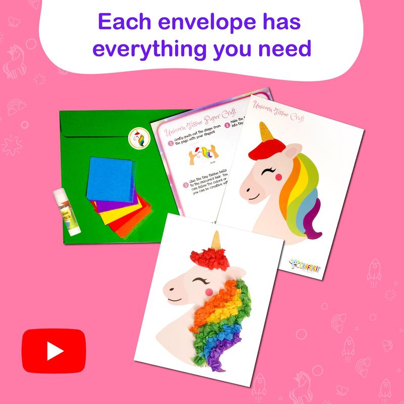 20 Crafts in a Box🎨Simple Paper Crafts for Kids✂
