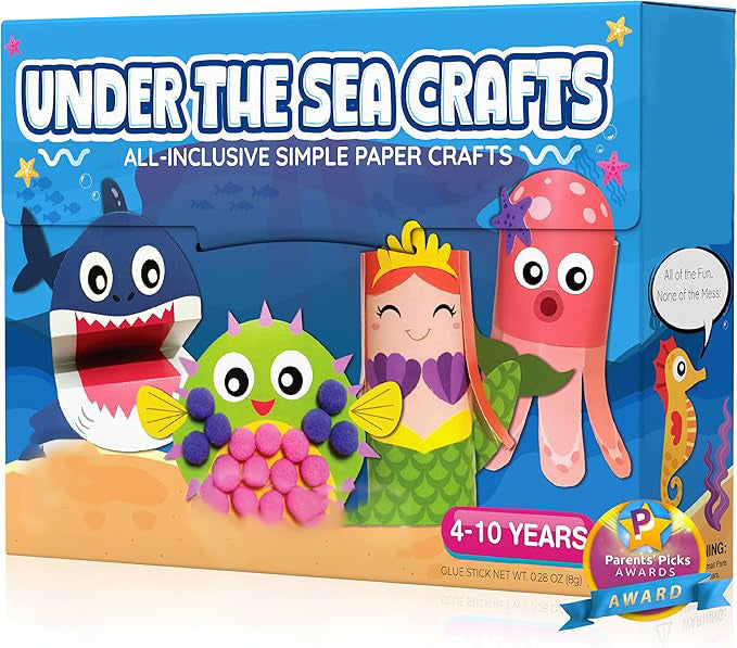 20 Crafts in a Box🎨Simple Paper Crafts for Kids✂