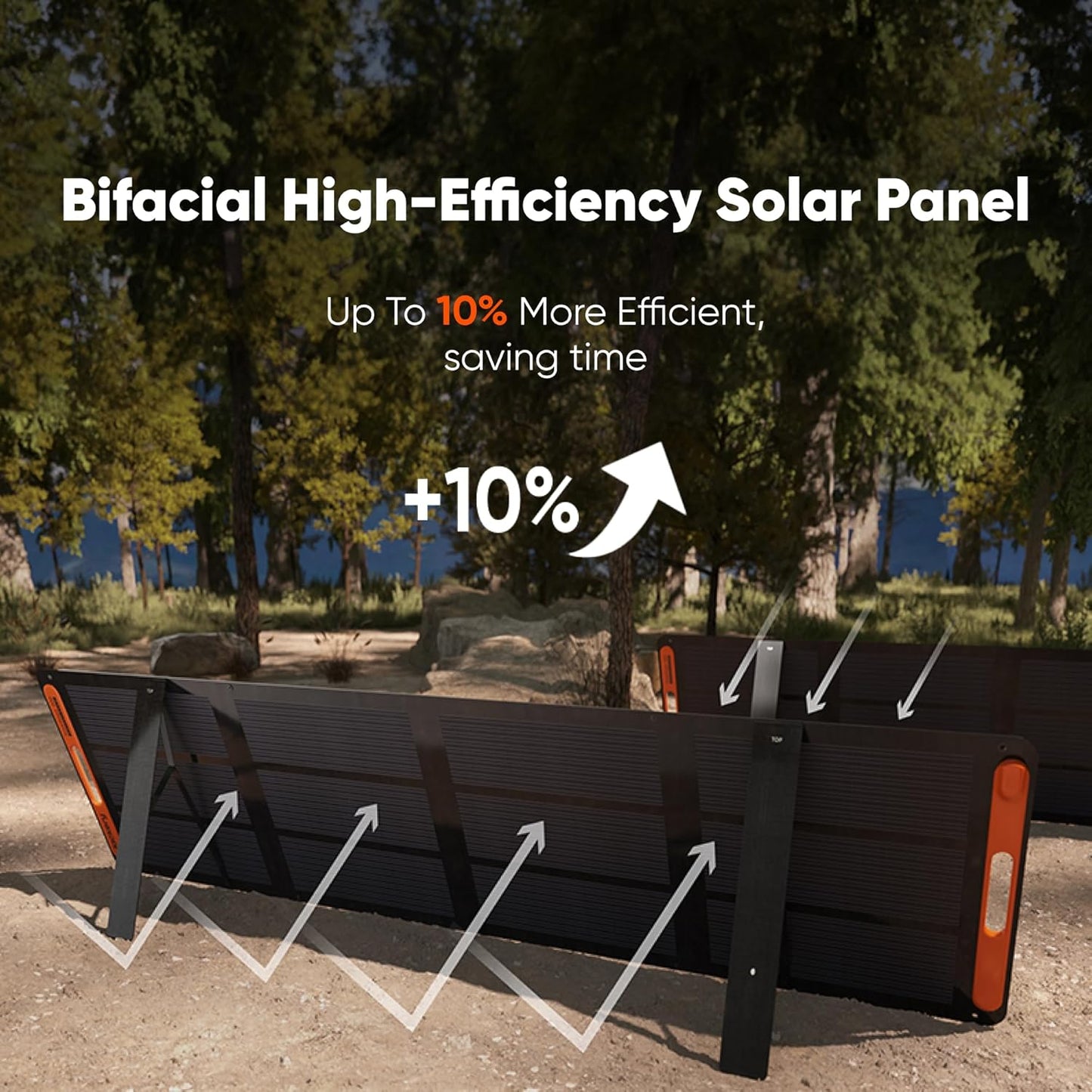 Jackery Solar Generator 1000 v2 with 100W Solar Panel