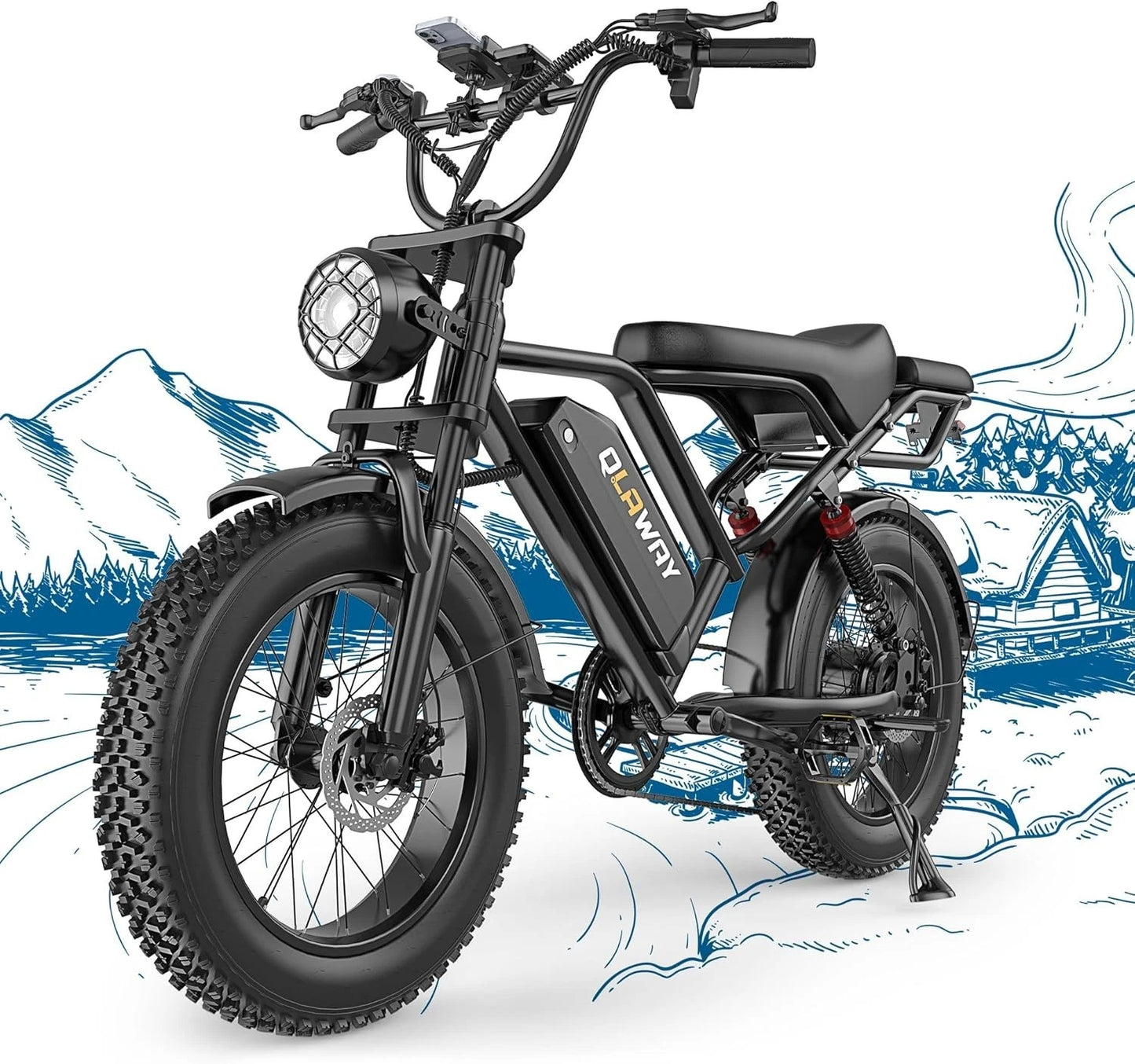 Qlaway Electric Motorcycle Ebikes BK20