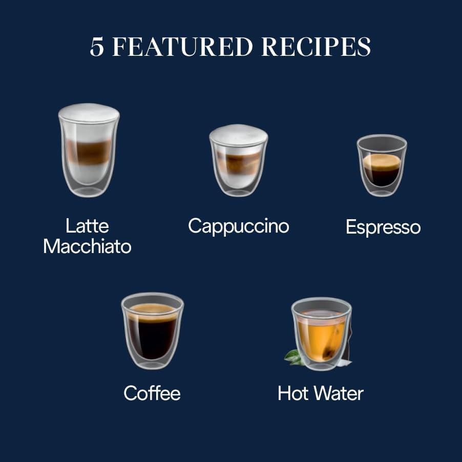 De'Longhi Magnifica Evo Automatic Espresso & Coffee Machine with Auto Milk Frothe