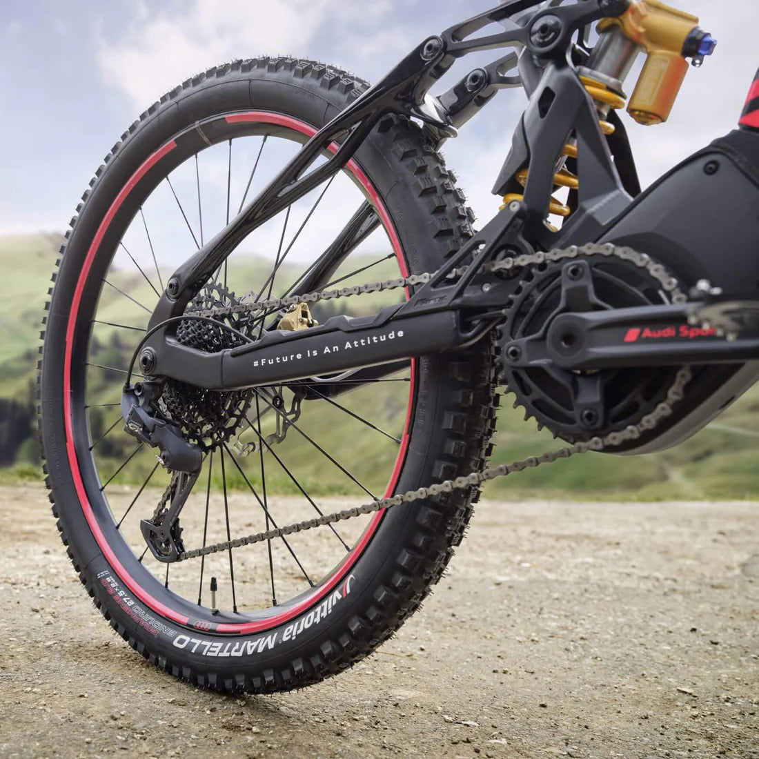 Audi electric mountain bike