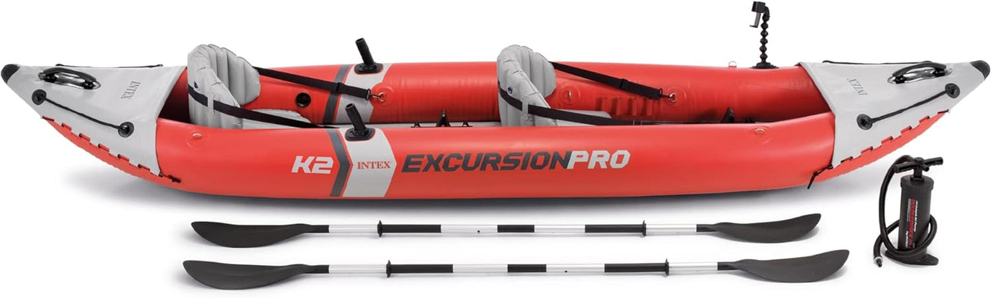 Intex 68309EP Excursion Pro K2 Inflatable Kayak Set