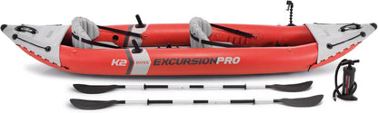 Intex 68309EP Excursion Pro K2 Inflatable Kayak Set