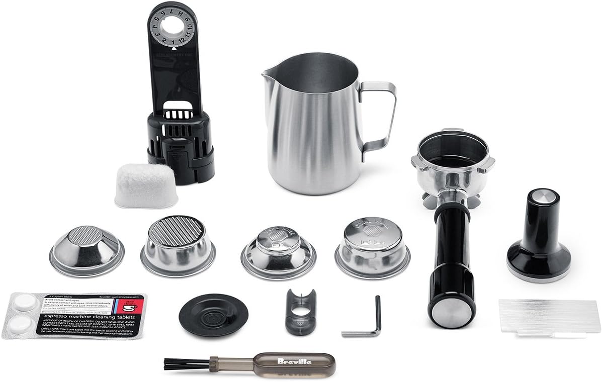Breville Barista Express Espresso Machine BES870XL, Brushed Stainless Steel