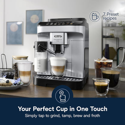 De'Longhi Magnifica Evo Automatic Espresso & Coffee Machine with Auto Milk Frothe