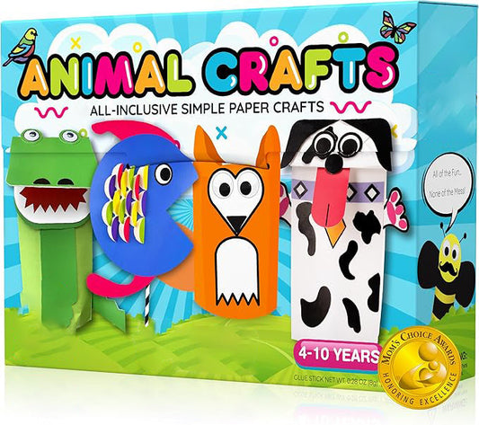 20 Crafts in a Box🎨Simple Paper Crafts for Kids✂