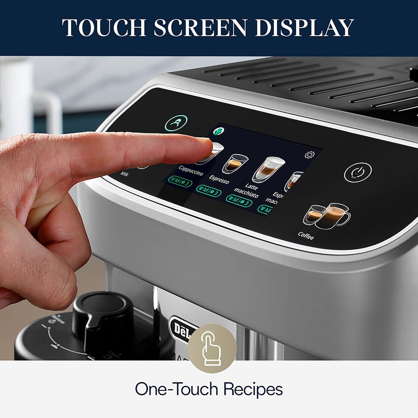 De'Longhi Magnifica Evo Automatic Espresso & Coffee Machine with Auto Milk Frothe