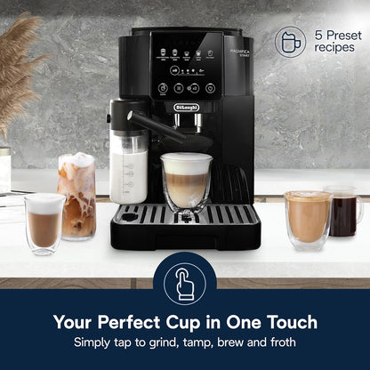 De'Longhi Magnifica Evo Automatic Espresso & Coffee Machine with Auto Milk Frothe
