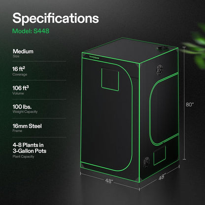 VIVOSUN S448 4x4 Grow Tent,