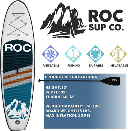 Roc Inflatable Stand Up Paddle Boards
