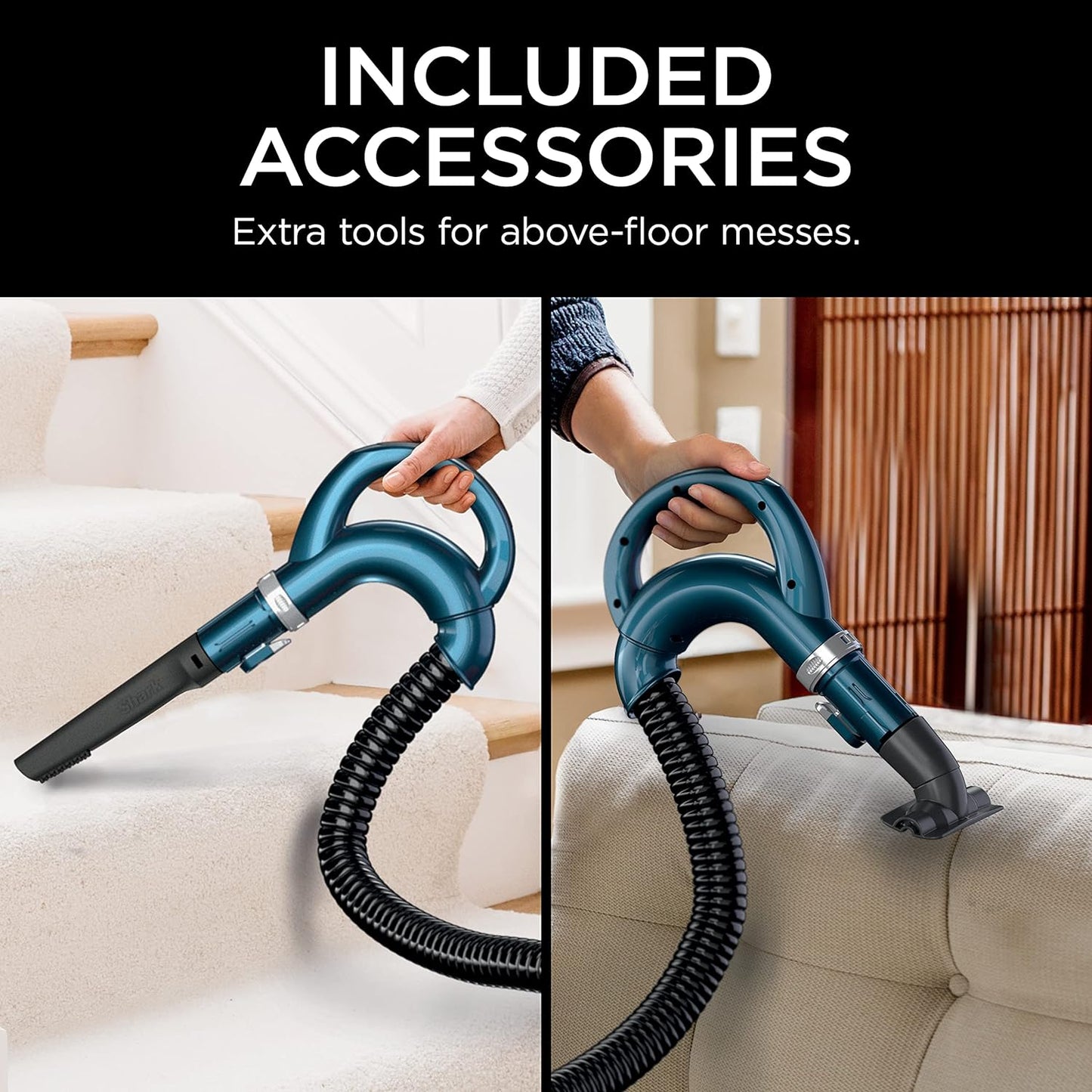 Shark Upright Vacuum, Teal, ZU503