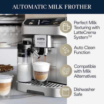 De'Longhi Magnifica Evo Automatic Espresso & Coffee Machine with Auto Milk Frothe
