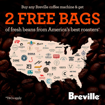 Breville Barista Express Espresso Machine BES870XL, Brushed Stainless Steel