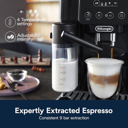 De'Longhi Magnifica Evo Automatic Espresso & Coffee Machine with Auto Milk Frothe