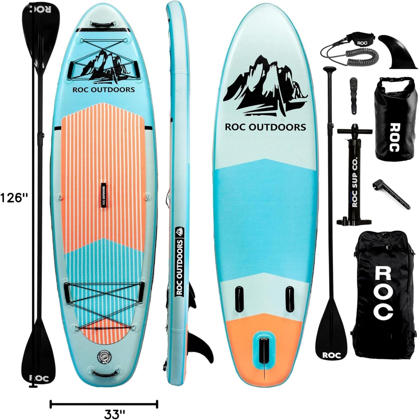 Roc Inflatable Stand Up Paddle Boards