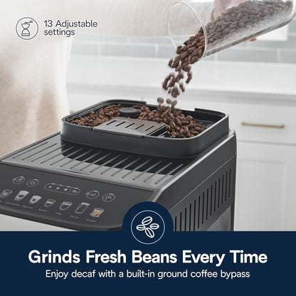 De'Longhi Magnifica Evo Automatic Espresso & Coffee Machine with Auto Milk Frothe