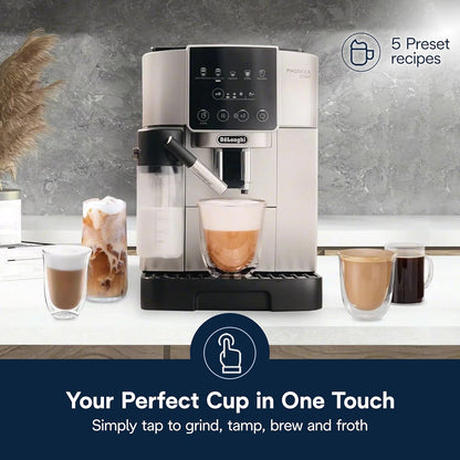 De'Longhi Magnifica Evo Automatic Espresso & Coffee Machine with Auto Milk Frothe