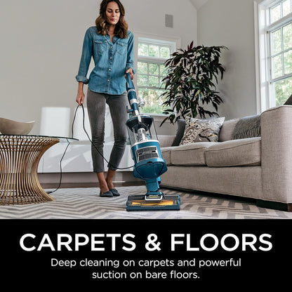 Shark Upright Vacuum, Teal, ZU503