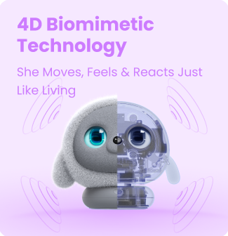 ropet™ KAMOMO——Your allergy-free pet, your intelligent fashion collectible