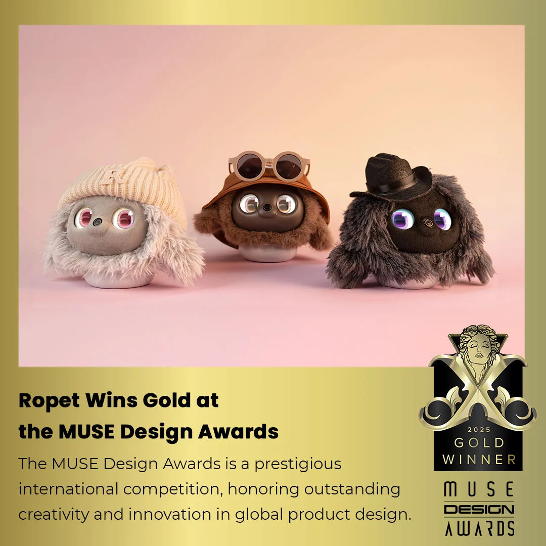 ropet™ KAMOMO——Your allergy-free pet, your intelligent fashion collectible