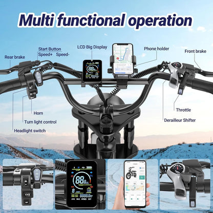 Qlaway Electric Motorcycle Ebikes BK20