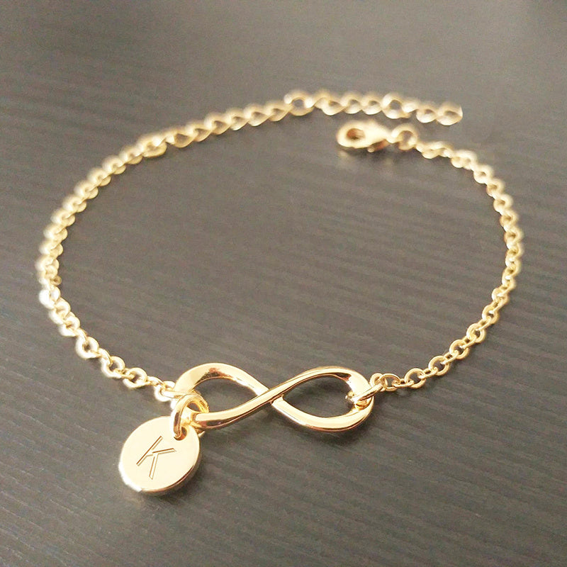 1pc Golden 26 Letter Bracelet